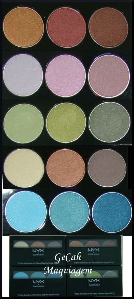 Paleta trio NYX